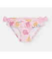 CULETÍN NIÑA ESTAMPADO DE FONDO MARINO SOBRE BASE COLOR ROSA MARCA WATERLEMON