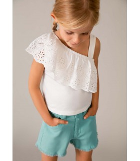 PANTALON CORTO NIÑA MARCA MAYORAL