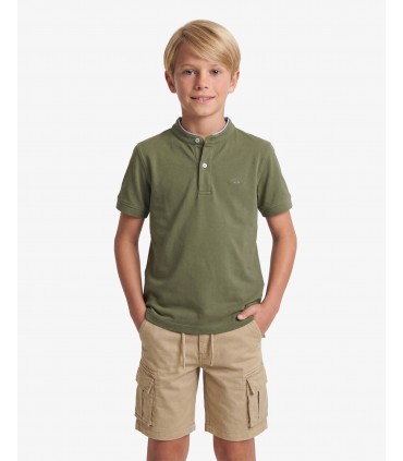 POLO NIÑO CUELLO MAO MARCA SPAGNOLO