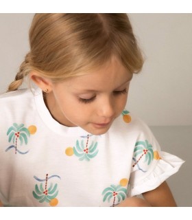 CAMISETA NIÑA ESTAMPADA MARCA MAYORAL