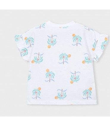 CAMISETA NIÑA ESTAMPADA MARCA MAYORAL