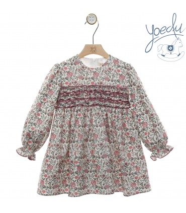 VESTIDO NIÑA FAMILIA AURORA MARCA YOEDU