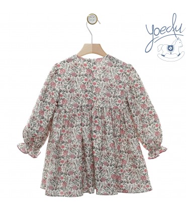 VESTIDO NIÑA FAMILIA AURORA MARCA YOEDU