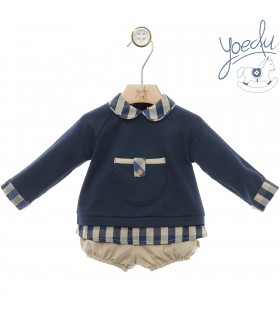 CONJUNTO BEBE DOS PIEZAS FAMILIA CAMELA MARCA YOEDU