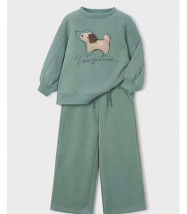 CHANDAL NIÑA APLIQUE PERRO MARCA MAYORAL