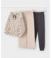 CHANDAL NIÑA ESTAMPADO CON DOS PANTALONES MARCA MAYORAL