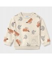 SUDADERA ANIMALITOS BOLSILLO BEBE MARCA MAYORAL