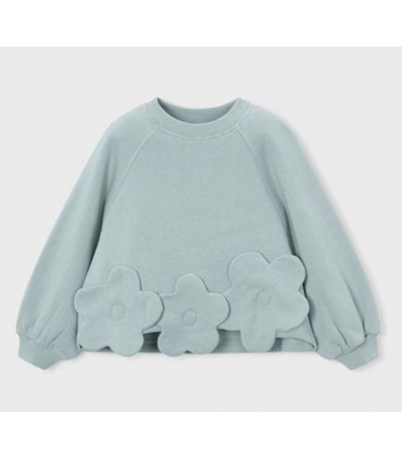 SUDADERAS APLIQUE FLOR NIÑA MARCA MAYORAL