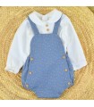CONJUNTO PELELE BEBE DOS PIEZAS TOPITOS MARCA BABY-FERR