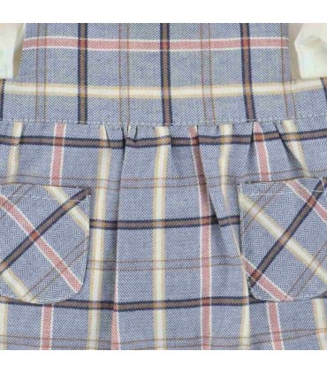 CONJUNTO PELELE BEBE CUADROS MARCA BABY-FERR