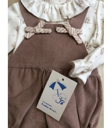 CONJUNTO PELELE Y BLUSA MARCA BABY-FERR