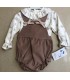 CONJUNTO PELELE Y BLUSA MARCA BABY-FERR
