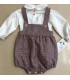 CONJUNTO PELELE Y BLUSA MARCA BABY-FERR