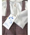 CONJUNTO BEBE CUADROS DOS PIEZAS MARCA BABY-FERR