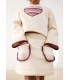 CONJUNTO FALDA Y SUDADERA CORAZON NIÑA