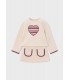 CONJUNTO FALDA Y SUDADERA CORAZON NIÑA