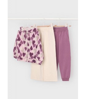 CHANDAL ESTAMPADO DOS PANTALONES NIÑA MARCA MAYORAL