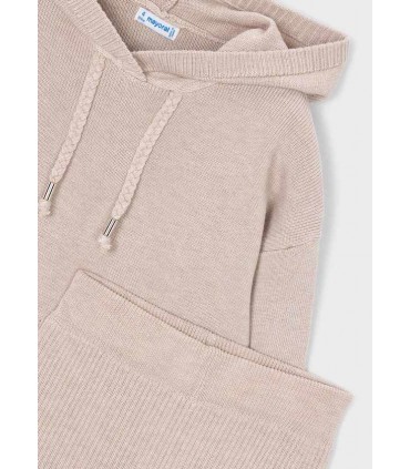 CONJUNTO PANTALON Y SUDADERA CAPUCHA NIÑA MARCA MAYORAL