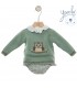 CONJUNTO BEBE NIÑA TRES PIEZAS BUHO EN LA RAMA MARCA YOEDU