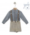 CONJUNTO BEBE DOS PIEZAS FAMILIA TRINEO MARCA YOEDU