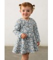 VESTIDO ESTAMPADO JACQUARD BEBE MARCA MAYORAL