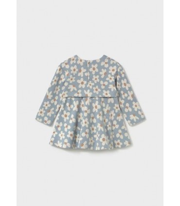 VESTIDO ESTAMPADO JACQUARD BEBE MARCA MAYORAL
