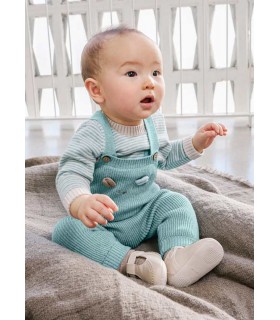 CONJUNTO PETO TRICOT RECIEN NACIDO MARCA MAYORAL