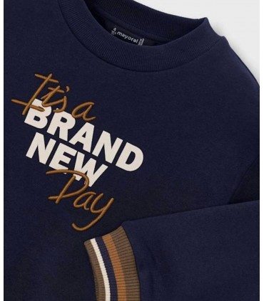 SUDADERA BORDADA NIÑO MARCA MAYORAL