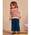 CONJUNTO PANTALON Y BLUSA CON CHALECO BEBE