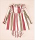 VESTIDO RAYAS BEBE DOS PIEZAS MARCA COCOTE