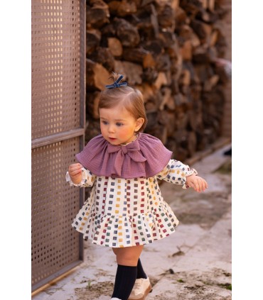 VESTIDO COLORES BEBE MARCA COCOTE