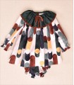 VESTIDO BEBE TERCIOPELO DOS PIEZAS MARCA JOSE VARON