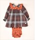 VESTIDO CUADROS BEBE DOS PIEZAS MARCA JOSE VARON