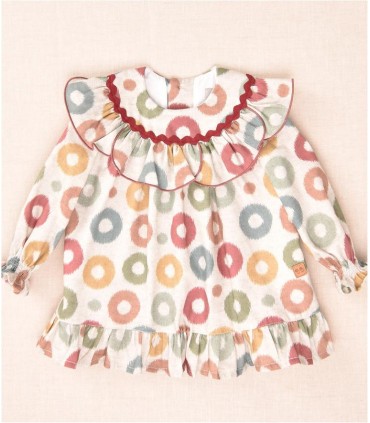 VESTIDO ESTAMPADO BEBE MARCA JOSE VARON