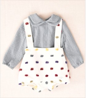 CONJUNTO POMPON BEBE MARCA JOSE VARON
