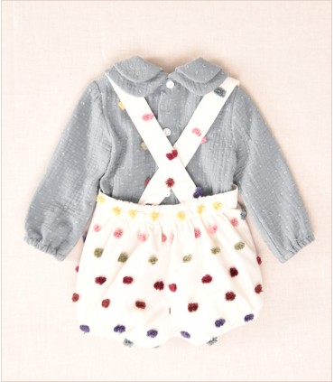 CONJUNTO POMPON BEBE MARCA JOSE VARON