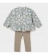 CONJUNTO BLUSA ESTAMPADA Y PANTALONES BEBE MARCA MAYORAL