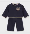 CONJUNTO PANTALONES Y JERSEY BORDADO BEBE MARCA MAYORAL