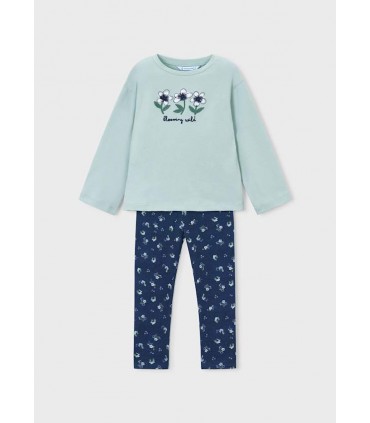CONJUNTO LEGGING CAMISETA NIÑA MARCA MAYORAL