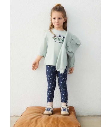 CONJUNTO LEGGING CAMISETA NIÑA MARCA MAYORAL