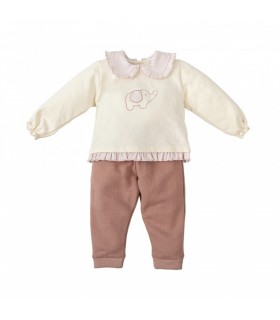 CONJUNTO BEBE ALGODON MARCA BABIDU