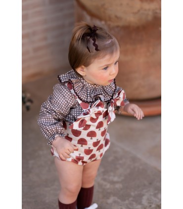 PETO RANA ESTAMPADA BEBE MARCA COCOTE