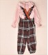 CONJUNTO NIÑA CUADROS DOS PIEZAS MARCA JOSE VARON