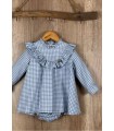JESUSITO VICHY TNO AZUL MARCA MON PETIT BONBON