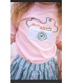 SUDADERA NIÑA SERIGRAFIA CAMARA MARCA MON PETIT BOMBON