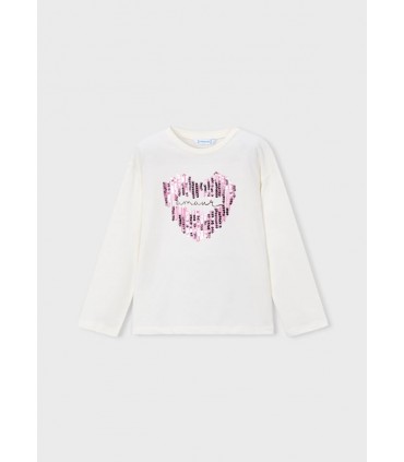 CAMISETA NIÑA SERIGRAFIA MARCA MAYORAL