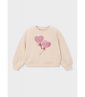SUDADERA APLIQUES NIÑA MARCA MAYORAL