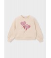 SUDADERA APLIQUES NIÑA MARCA MAYORAL