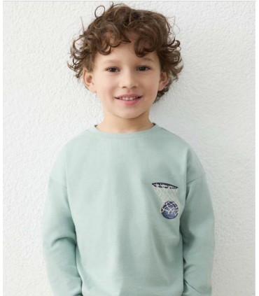 CAMISETA SERIGRAFIA ESPALDA NIÑO MARCA MAYORAL