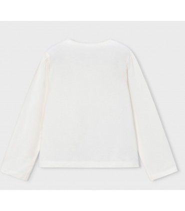 CAMISETA NIÑA MANGA LARGA MAYORAL